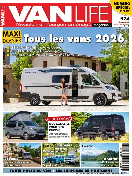 Title details for Van Life Magazine by Editions Lariviere SAS - Available
